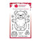 Woodware Clear Stamp Set 4"x 6" - Honey Bear Gnome*