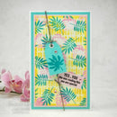 Woodware Clear Stamp Set 8"x 2.6" - House Plant Leaves