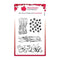 Woodware Clear Stamp Set 4"x 6" - Texture Patches*