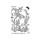 Woodware Clear Stamp Set 4"x 6" - Dragonfly Pond*
