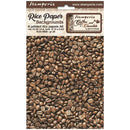 Stamperia Assorted Rice Paper Backgrounds A6 8/Sheets - Coffee And Chocolate*