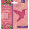 Crafter's Companion Nature's Garden Fabulous Fuchsia Stamp & Die Set Majestic Hummingbird