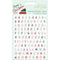 Violet Studio Home For Christmas - Alphabet Stickers 210 pack