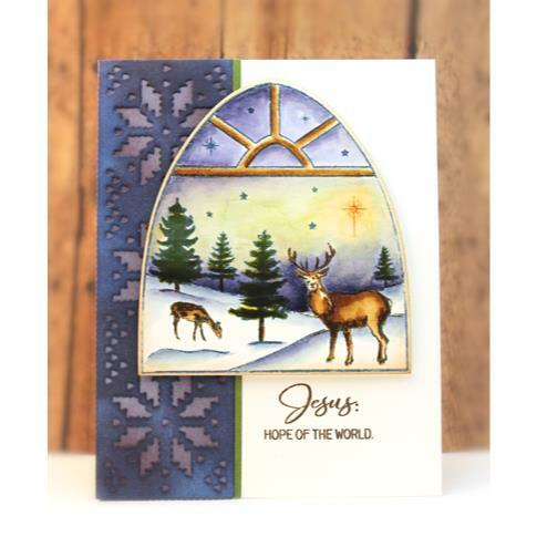 Penny Black Creative Dies - Frozen Vista Cut Out*