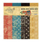 Graphic 45 Double-Sided Paper Pad 12"X12" 16 Pack - Patterns & Solids - Come One, Come All!*