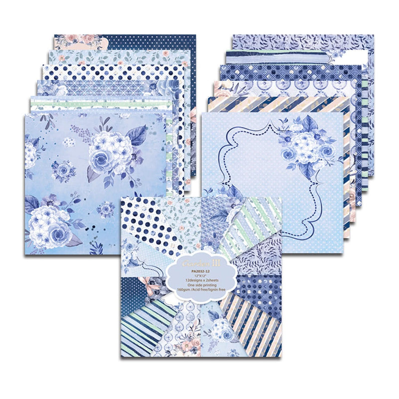 Poppy Crafts 12"x12" Paper Pack