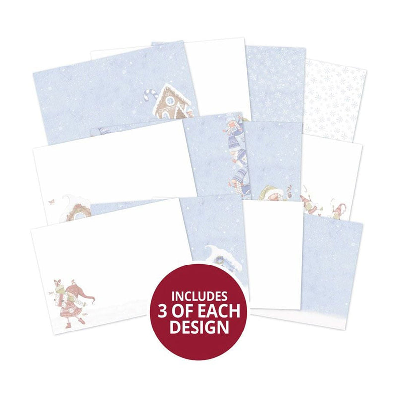 Hunkydory Gnome for Christmas Luxury Card Inserts*