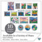 FolkArt Gallery Glass Pattern Set 3 pack  Scenery