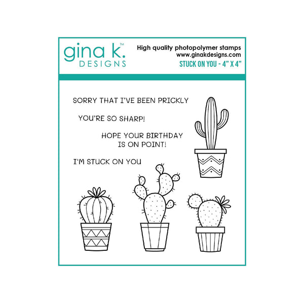 Gina K Designs Clear Stamps - Stuck On You*