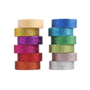 Poppy Crafts Washi Tape 12 Pack - Glitter