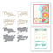 Spellbinders Glimmer Hot Foil Plate & Die By Becca Feeken - Heart Melt-Delicate Impressions