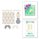 Spellbinders Glimmer Hot Foil Plate & Die By Becca Feeken - Lovely Ladybug- Sweet Cardlets*