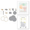 Spellbinders Glimmer Hot Foil Plate & Die Set Party Balloons Bouquet*