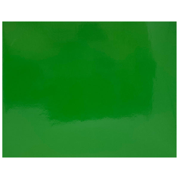 Universal Crafts High Gloss Vinyl Single Sheet 12in x 12in - Green