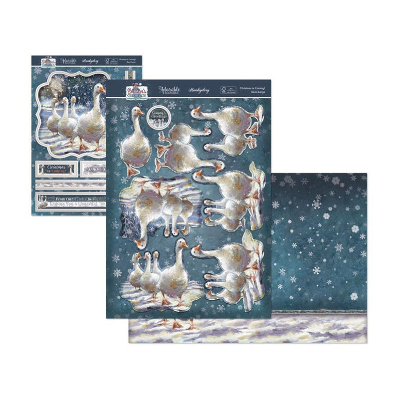 Hunkydory Season's Greetings Deco-Large Set - Christmas is Coming!*