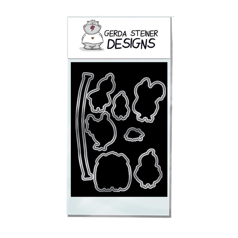 Gerda Steiner - 4 x 6 Die Set - Chicken Scratch*