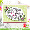 Lawn Cuts Custom Craft Die - Giant Thank You Messages*