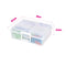 Universal Crafts Large Craft Storage Box - 4" x 6" Case 16pc - Clear