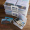 Universal Crafts Large Craft Storage Box - 4" x 6" Case 16pc - Clear*