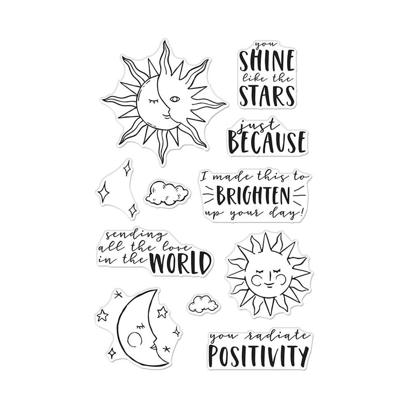 Hero Arts Clear Stamps 4"X6" - You Shine*