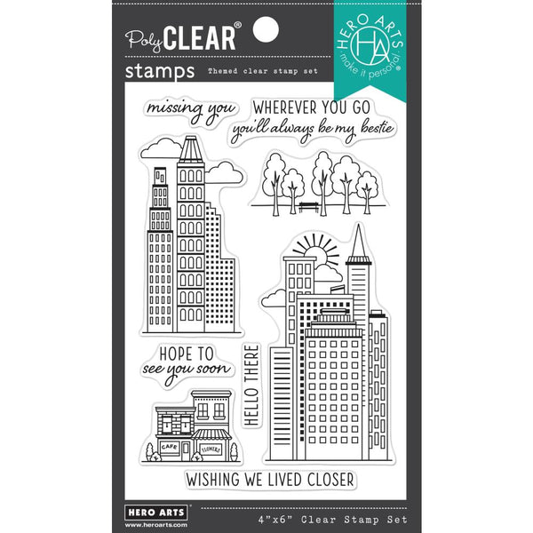 Hero Arts Clear Stamps 4"x 6" Wherever You Go*