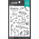 Hero Arts Clear Stamps 4"X6" Spring Bunny
