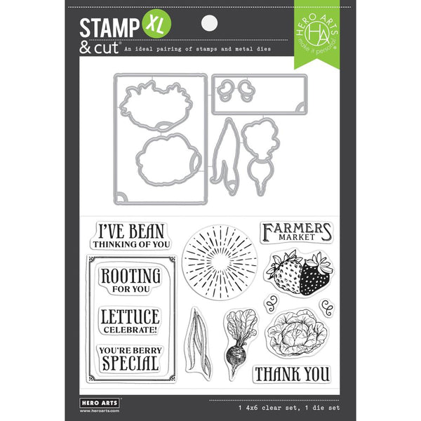 Hero Arts Stamp & Cut Produce Labels*