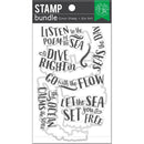 Hero Arts Clear Stamp & Die Combo Sea Quotes*