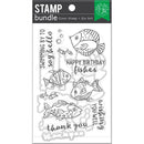 Hero Arts Clear Stamp & Die Combo Hello Fishes*