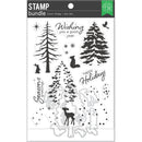 Hero Arts Clear Stamp & Die Combo Colour Layering Seasonal Tree