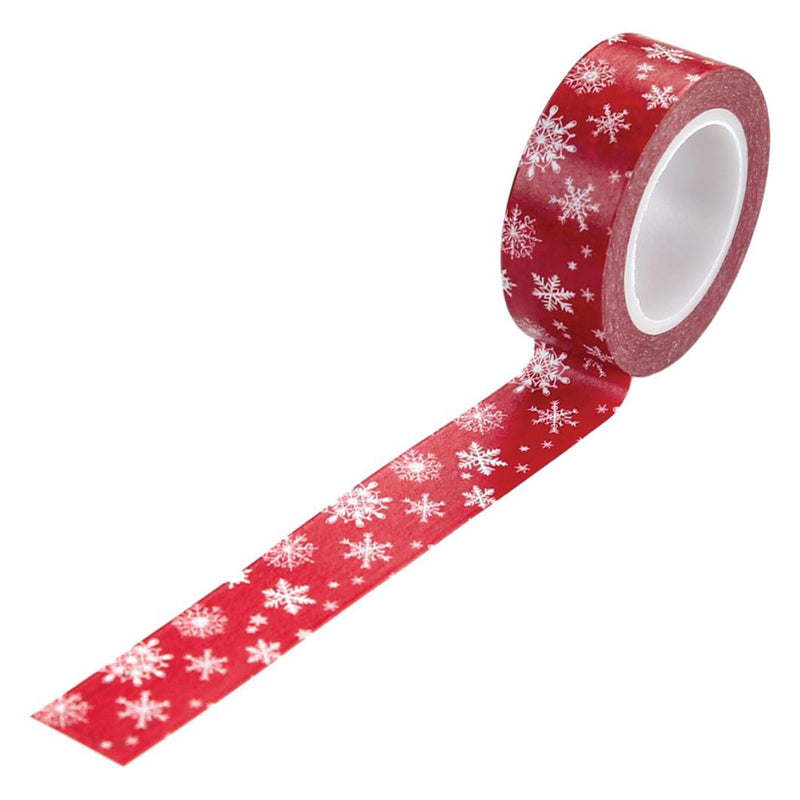 Echo Park - Here Comes Santa Claus Decorative Tape 30ft. - Snowy Sleigh Ride*