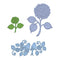 Heartfelt Creations Cut & Emboss Dies - Cottage Garden - Fresh Cut Hydrangea - Set of 3