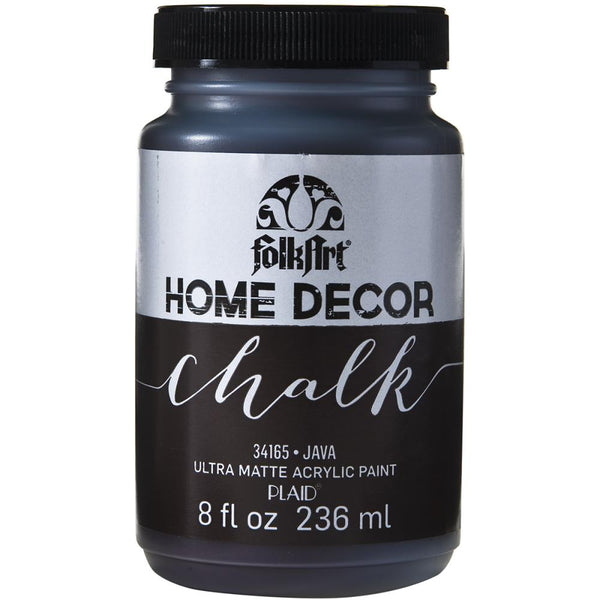 FolkArt Home Decor Chalk Paint 8oz - Java