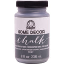 FolkArt Home Decor Chalk Paint 8oz - Seriously Gray*