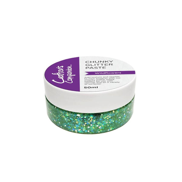 Crafter's Companion Chunky Glitter Paste Wildflowers*
