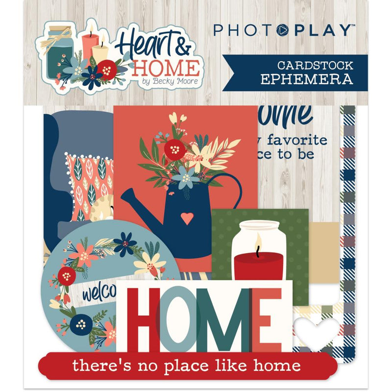 PhotoPlay - Heart & Home Ephemera Cardstock Die-Cuts*