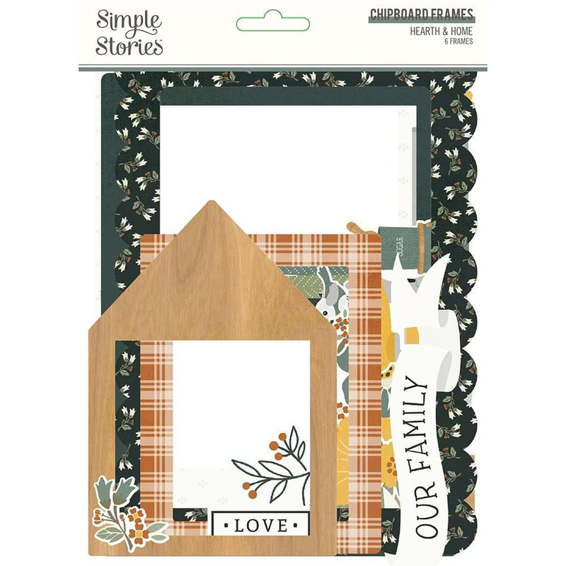 Simple Stories Hearth & Home Chipboard Frames*