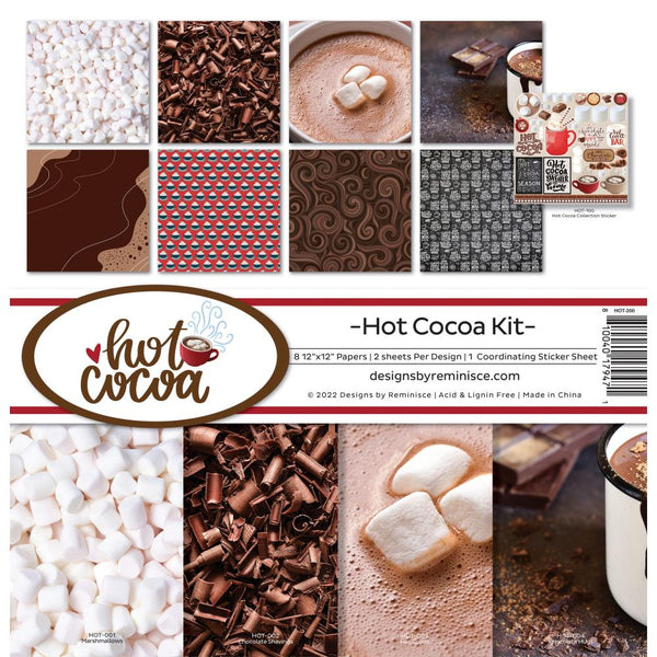 Reminisce Collection Kit 12"x12" - Hot Cocoa
