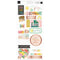Heidi Swapp Sun Chaser Cardstock Stickers 49 pack