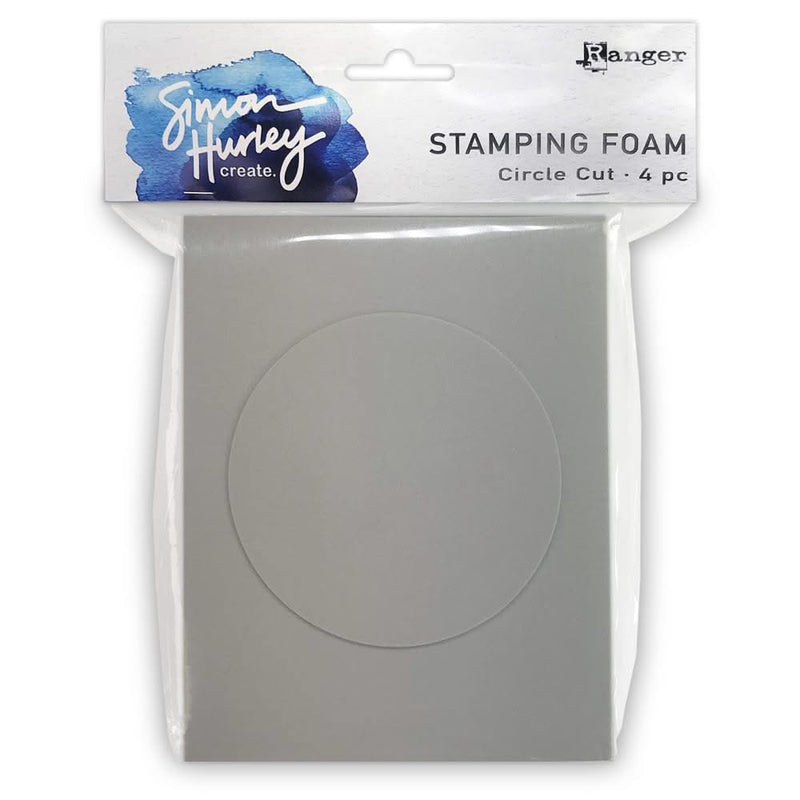 Simon Hurley create. Stamping Foam Shapes - Circle Cut*