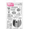 Simon Hurley create. Cling Stamps 6in x 9in - Supermom!