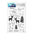 Simon Hurley create. Clear Stamps 6"x 9" - Oh Deer!*