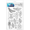 Simon Hurley create. Clear Stamps 6"x 9"- Folk Art Ornaments*