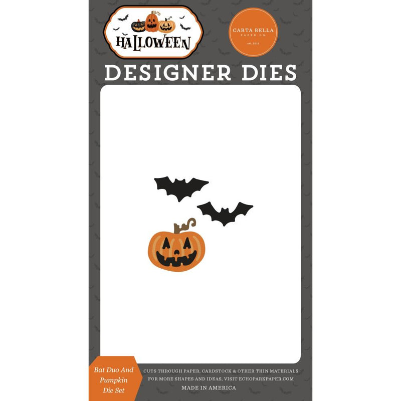 Carta Bella Dies Bat Duo And Pumpkin , Halloween*