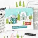 Concord & 9th Clear Stamps 3"x 4" - Home For The Holidays Stacks*