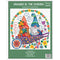 Imaginating Counted Cross Stitch Kit 10"X10" - Gnomes In The Garden (14 Count)