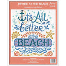 Imaginating Counted Cross Stitch Kit 10"X10" Life is Better at the Beach (14 Count)*