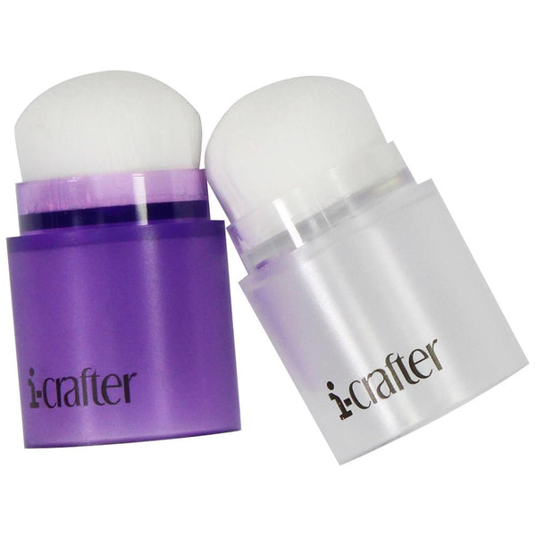 i-crafter i-Brush Blender Brushes 2 pack  - Purple/Clear*