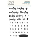 Simple Stories - Life Captured - Photopolymer Clear Stamps - Days*