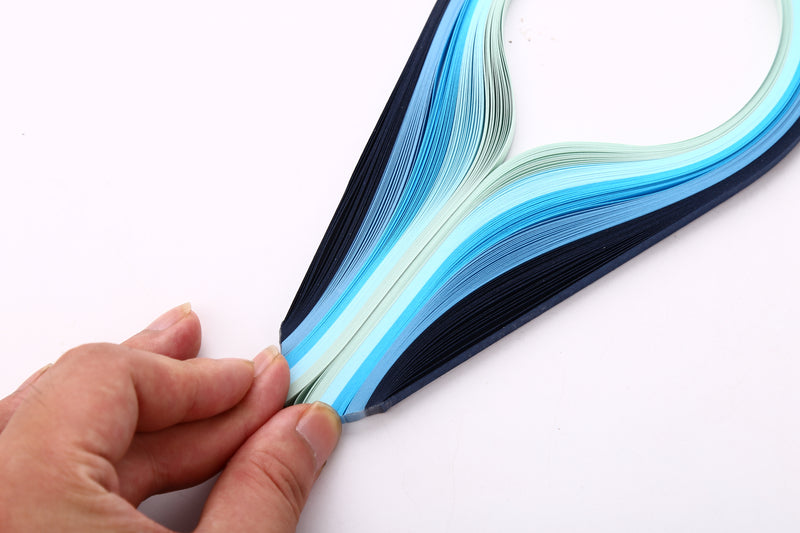 Poppy Crafts Quilling Paper 5mm, 120pack - Rain